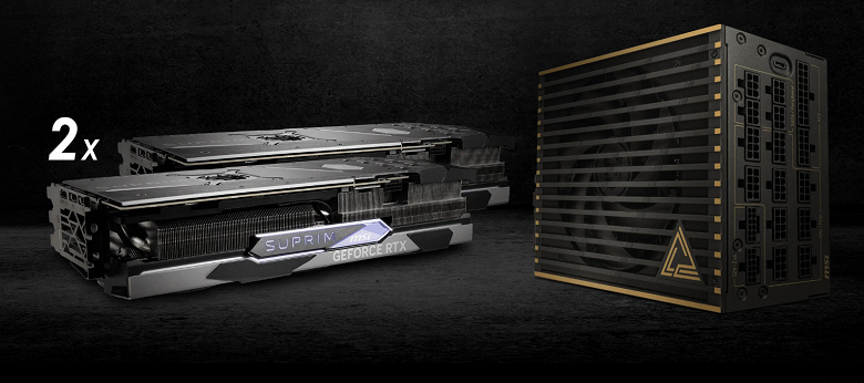 Новой видеокарте Nvidia Geforce RTX 5090 &mdash; новый блок питания. Представлен 1600-ваттный монстр от MSI